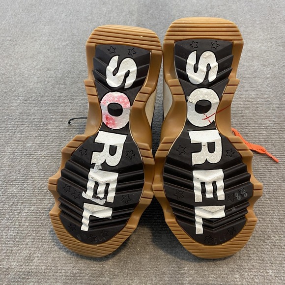 Sorel Kinetic Impact Boots Womens 6.5 Brown Waterproof Ankle Wedge NL5040-253 - Picture 9 of 9